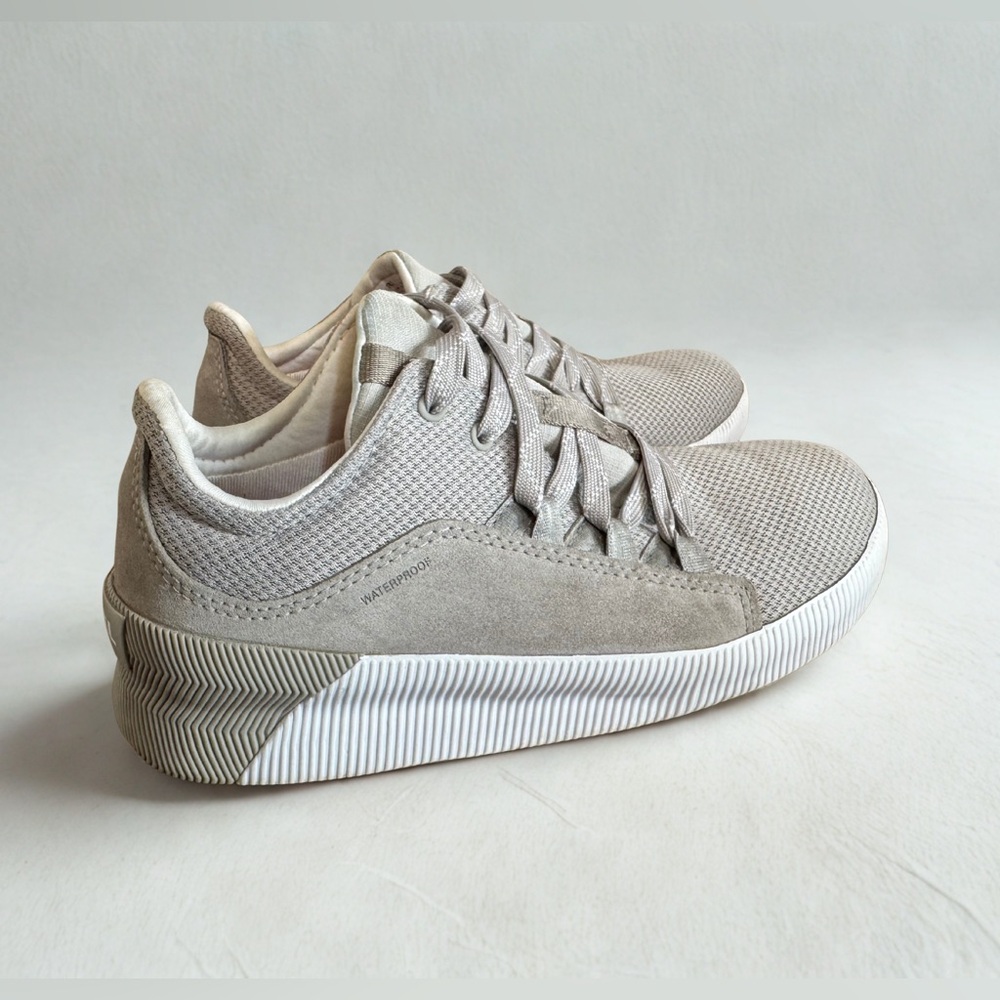 SOREL Out N About Dove Grey Sneakers - Picture 3 of 8